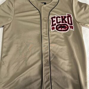 Ecko Beige Button-Up Shirt